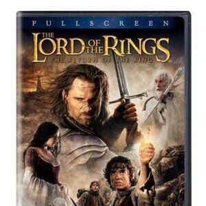 The Lord Of The Rings The Return Of The King PG13 Viggo Mortensen DVD Fullscreen